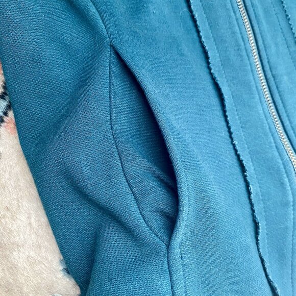 BCBGMaxAzria Fern Green Zip-Front Moto Jacket - Size XXS - Picture 12 of 16